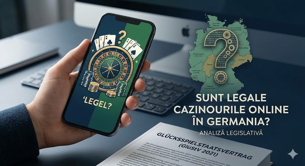 Sunt cazinourile legale online în Germania – legalitate, licențiere GGL și reguli pentru cazinouri online în Germania