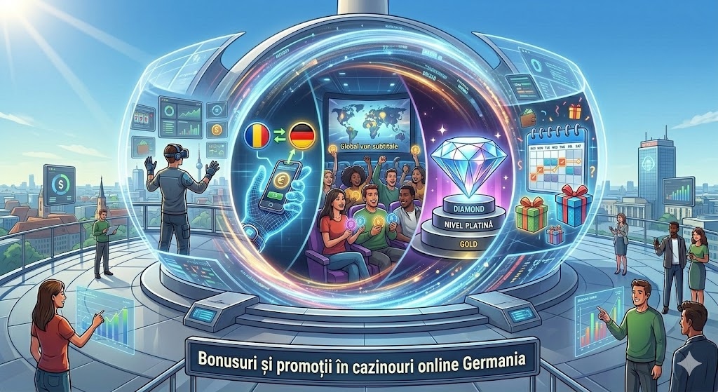 Bonusuri și promoții în cazinouri online Germania – oferte de bun venit, rotiri gratuite, cashback și promoții pentru jucători în 2026